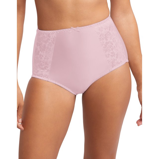 Bali Womens Double Support Brief, 9, Studio Pink