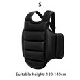 thumbnail image 3 of Taekwondo And Karate Chest Guard For Stitching Impact-resistant Wide Application Taekwondo Karate Practitioners Protector Protection Martial Arts Red Blue Black S, 3 of 6
