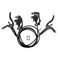 thumbnail image 2 of Aluminum Alloy Bike Hydraulic Disc Brake Set 800/1400mm Front Rear 160mm Rotors front L rear, 2 of 8