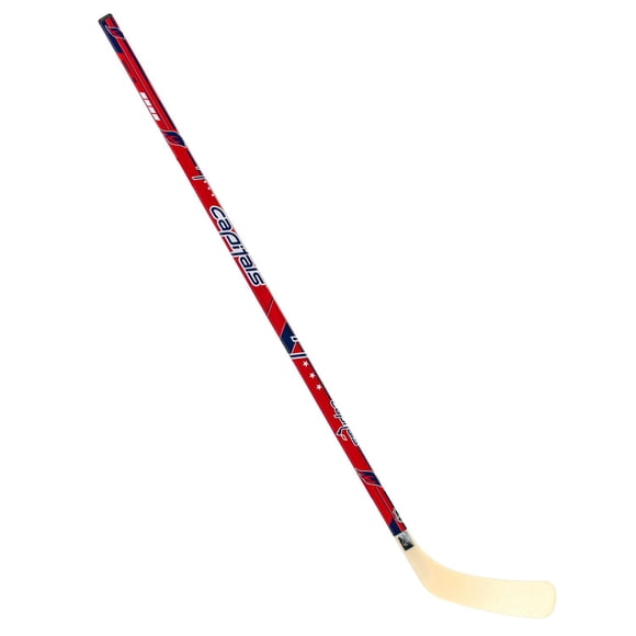 Franklin Sports Bâton de hockey de rue Capitals de la NHL - 48 po Jr pour droitier
