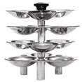 thumbnail image 2 of Silver Aluminium Idli Stand For Pressure Cooker 5 Liters - Make 12 Idlis (ID12L) + Mini Idli Stand For Pressure Cooker 3 Liters - Make 12 Small Idlis (ID12S) Combo, 2 of 4