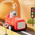 thumbnail image 4 of QIPOPIQ Car Toys - First Birthday Gifts - Press and Go Trucks Animal Racing Cars Toy, 4 of 5
