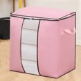thumbnail image 3 of EGNMCR Storage Containers, Kitchen Storage & Organization Heavy Duty Storage With Reinforced Handles Extra Large Storage Bags For Clothes Tote Bag Double Zipper For Space Saving Travel storage pocket, 3 of 5