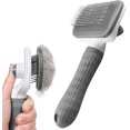 thumbnail image 1 of YSTIANN Dog Brush Cat Grooming Comb,Self Cleaning Slicker Brushes with Smooth handle,Pet Tool Button for Shedding Tools Massage Clean Tangled WJ85-3096, 1 of 7