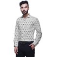 thumbnail image 2 of BESTMAN Formal Shirts For Men Slim Fit Printed Full Sleeve Shirts For Men, 2 of 5