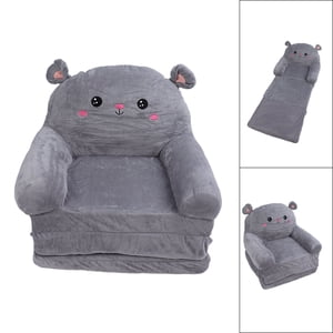 Cartoon Enfants pliant Canapé Enfants Flip Ouvert Canapé Lit Matelas 2 Dans 1 Cartoon Lazy Sofa Children Couch Backrest