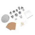 thumbnail image 3 of Clay Earring Kit,  Clay Cutters Set Stainless Steel DIY Handcraft With Iron Box For DIY Craft Clay, 3 of 8