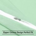 thumbnail image 4 of Spa Blue Pillowcases Soft Microfiber Pillow Case with Zipper King, 2 Pack, 4 of 8