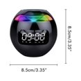 thumbnail image 3 of POINTERTECK Alarm Clock Radio Bluetooth Speaker Noise Reduction Practical Bedside Radio Alarm Clocks, 3 of 10