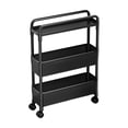 thumbnail image 2 of EGNMCR Floor-standing Multi-Tier Kitchen Shelving Unit For Narrow Spaces Snack Storage For Living Room And Bedroom Plastic Shelving Unit, 2 of 6