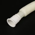 thumbnail image 4 of Unique Bargains Plastic Drain Pipe Expandable Sink Tubing Flexible Drainage Pipe White 2 Pack, 4 of 5