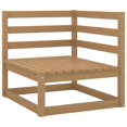 thumbnail image 2 of vidaXL 8 Piece Garden Lounge Set Solid Wood Pine, 2 of 4