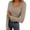 Khaki, variant on Womens Basic Tees Women Fitted T Shirt Long Sleeve Tee Fitted Tees for Women Women's Tops Basic Tshirts for Women Crew Neck T Shirts for Women