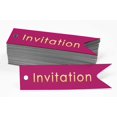 thumbnail image 2 of Inkdotpot Pack Of 50 Invitation Party Favor Paper Tags Craft Real Gold Foil Hang Tags, 2 of 6