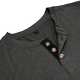 thumbnail image 5 of LOVZFMLL Men's Shirts, Solid Casual Button-Front Henley Shirt with Pocket, Essential Versatile, Crew Neck Relaxed Fit Fall Clothes, 5 of 5