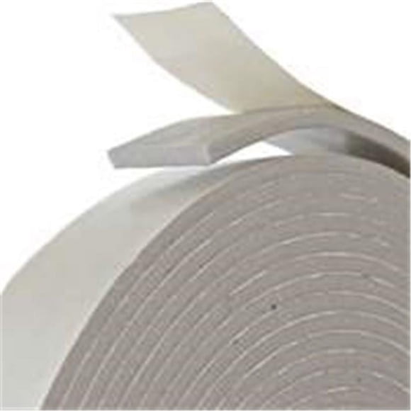 Thermwell Products V447H Foam Tape Grey 1.25 x 0.18 x 30 Ft.