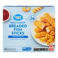 thumbnail image 1 of Great Value Breaded Fish Sticks, 680 g, 1 of 6