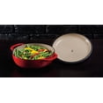 thumbnail image 4 of Lodge 3 Quart Red Essential Enamel Cast Iron Dutch Oven, 4 of 6