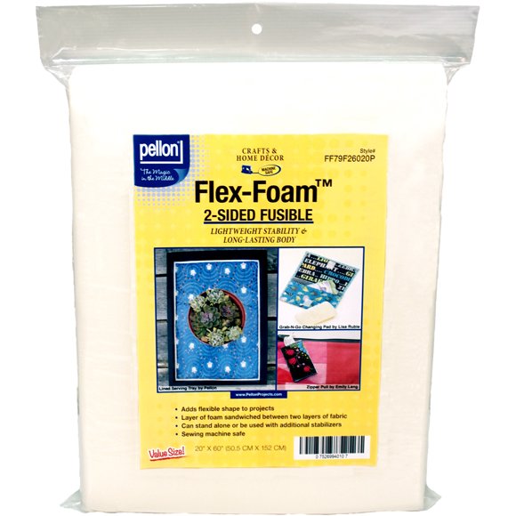 Pellon Stabilisateur Fusible à 2 Côtés en Mousse Flexible - 20 Pouces X 60 Pouces - FF79F260