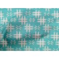 thumbnail image 4 of oneOone Cotton Poplin Fabric Check Kasuri Printed Fabric 1 Yard 42 Inch Wide, 4 of 4