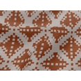 thumbnail image 4 of oneOone Viscose Jersey Fabric Check Kasuri Decor Fabric Printed BTY 60 Inch Wide, 4 of 5