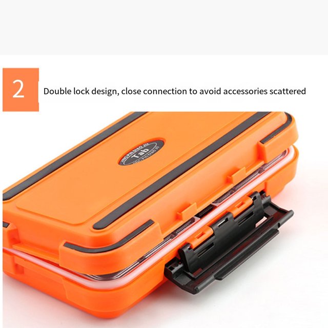 Box Fishing Storage Tackle Double-Sided Hook Accessories Boat Container Bait Lure Goods Large Capacity Household Small Middle Large