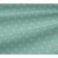 thumbnail image 5 of oneOone Viscose Jersey Fabric Plus Sign Kasuri Decor Fabric Printed BTY 60 Inch Wide, 5 of 5