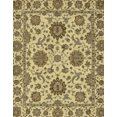 thumbnail image 1 of Ahgly Company Indoor Rectangle Abstract Chrome Gold Yellow Oriental Area Rugs, 7' x 10', 1 of 6