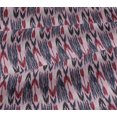 thumbnail image 5 of oneOone Tissu Jersey Viscose Imprimé Ikat Flèche BTY 60 Pouces de Large, 5 of 5