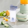 thumbnail image 4 of Protein Shaker Bottle 700ml | Leakproof ABS Plastic | Blue, Gray, Pink, Yellow | Handheld Fitness Sports Mixer Cup with Scale, 4 of 7
