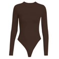 thumbnail image 4 of 2025 Pyjamas à Col Rond pour Femmes à Pieds Longs pour S Justaucorps à Manches pour Femmes Confortable contre les Pyjamas une Pièce pour Femmes la Peau Hauts Pyjamas à Côté pour Femmes Combinaisons pour Femmes, 4 of 4