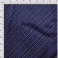 thumbnail image 4 of oneOone Georgette Viscose Blue Fabric Poker Card Craft Projects Decor Fabric Printed By The Yard 42 Inch Wide, 4 of 4