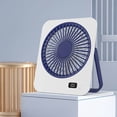 thumbnail image 2 of 2025 Desktop Fan Home Office Outdoor Camping Portable Wall Mounted Fan Digital Display -thin Small Fan, 2 of 6