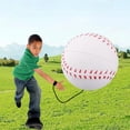 thumbnail image 4 of Wrist Return Ball, 2.36 Inch Sports Wrist Balls on a String, Rubber Rebound Bouncy Wristband Balls on Elastic String for Wrist Exercise or Play (Basketball, Tennis, Baseball and Football), 4 of 7
