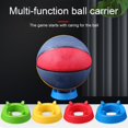 thumbnail image 3 of Ball Support Base Storage Fall-resistant Wear-resistant Soccer Basketball Tray Display Stand, 3 of 5