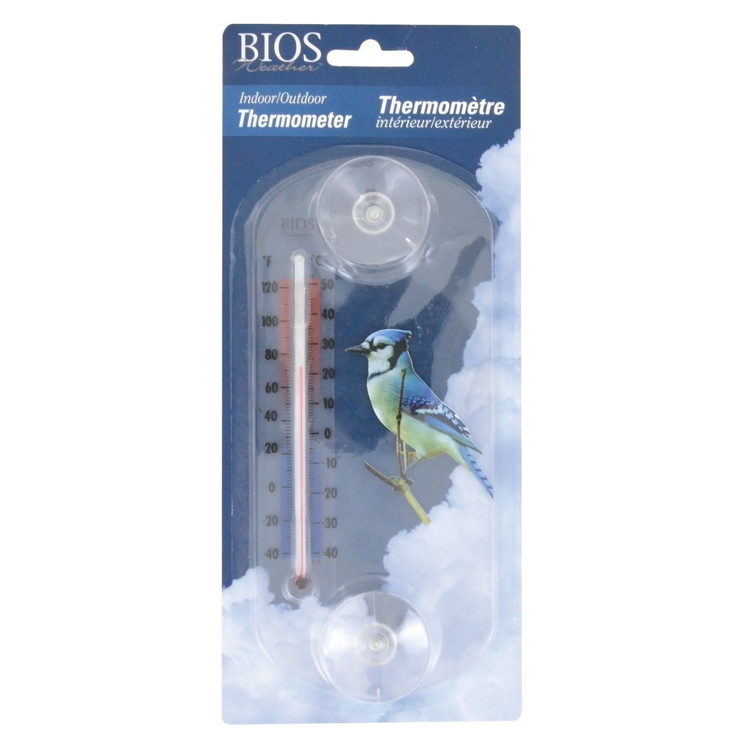 BIOS In/Outdoor Suction Cup Thermometer