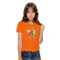 thumbnail image 1 of Rbaofujie T-Shirts Graphiques pour Fille Tout-Petit Manches Courtes Col Rond T-Shirt Décontracté d'Été, 1 of 6