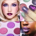 thumbnail image 4 of Purple Eyeshadow Palette 16 Color Matte Glitter Highly Pigmented Pro Makeup Palettes Eye shadow, 4 of 8