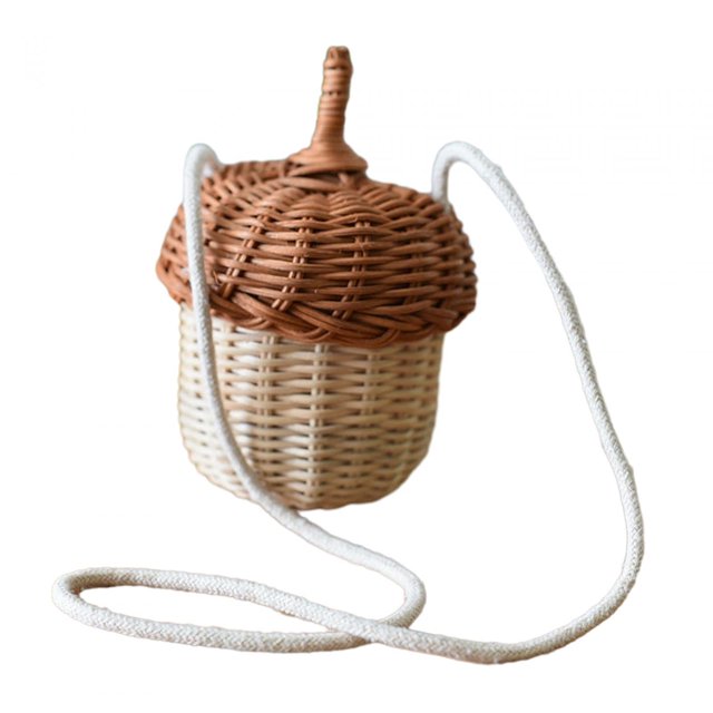 Esquirla Kids Photography Rattan Bag Cute Backdrop for Studio Baby Babies Photography