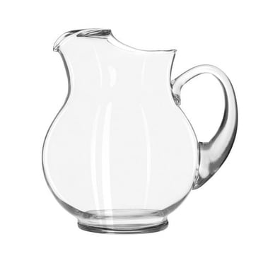 Libbey Glass Acapulco Pitcher with Ice Lip