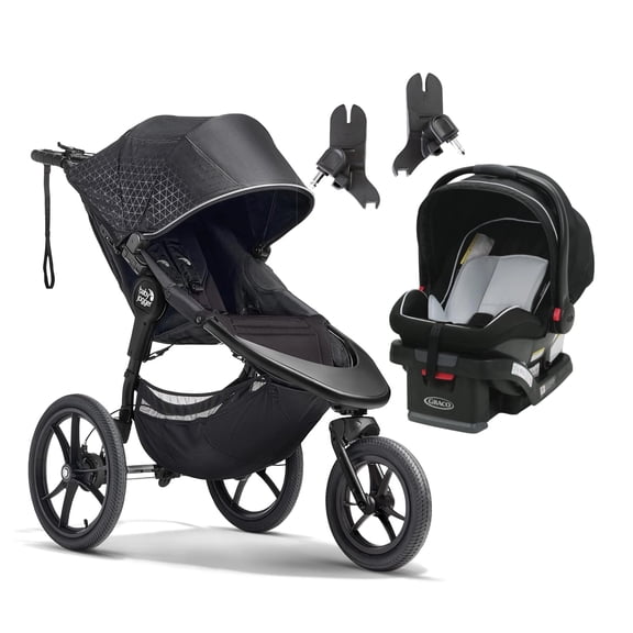 Baby jogger summit x3 et Ensemble Siège d'Auto graco weston