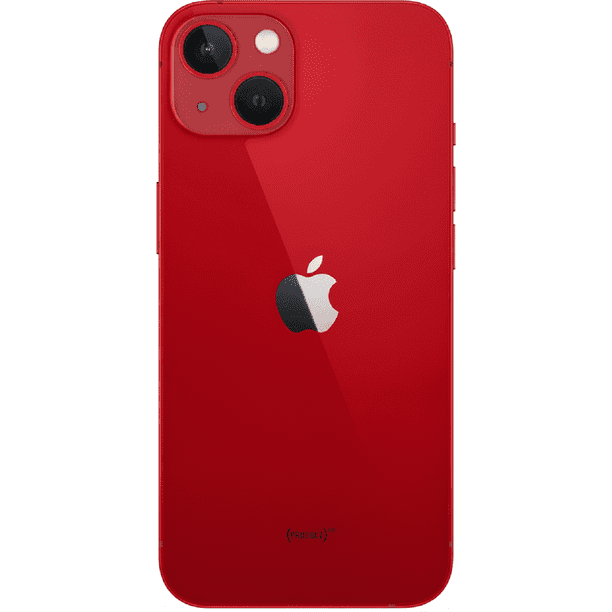 Refurbished Apple iPhone 13 - 256GB – Red – 12MP Dual Rear & 12MP