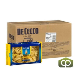 De Cecco Pasta Tagliatelle Nest #203 500 GR/1.1 LBS Taille en vrac (8/Case)