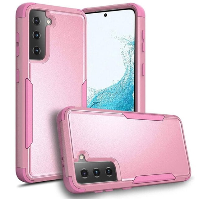 Supershield Étui pour Samsung Galaxy S22 Plus 5G en Rose, Offrant une protection Antichute de Qualité Militaire à Double Couche et une Armure Robuste Antichoc. Comprend un Protecteur d'Écran Intégré, une Prise Antipoussière, des Découpes Précises pour l'Appareil Photo et les ports, et un design Mince et Antidérapant pour la Durabilité et la Commodité.