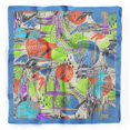 thumbnail image 3 of Bimba Womens Square Head Bandanas Summer Neck Wrap Scarf-40 x 80 Inches, 3 of 7