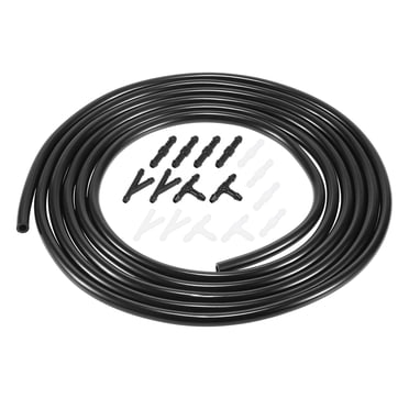 Universal Car Auto Windshield Washer Hose Kit 300cm 10ft Windshield Washer Fluid Hose with Connectors