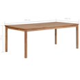 thumbnail image 4 of vidaXL Garden Table 200x100x77 cm Solid Teak Wood, 4 of 4