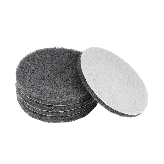 Unique Bargains 5 Inch 1000 Grit Drill Power Brush Tile Scrubber Scouring Pad Cleaning Tool 5pcs