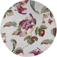thumbnail image 1 of HomeRoots 353042 Tapis Rond en Polyester Beige de 5 Pi 6 Po, 1 of 1