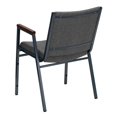 thumbnail image 4 of Bowery Hill Fabric/Steel Multipurpose Stacking Arm Guest Chair in Gray, 4 of 9